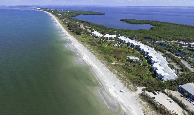 sanibel island paradise open beach view Sanibel Island beach after Hurricane Irma