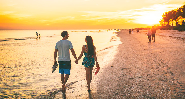 Where can I spend a romantic weekend in Florida