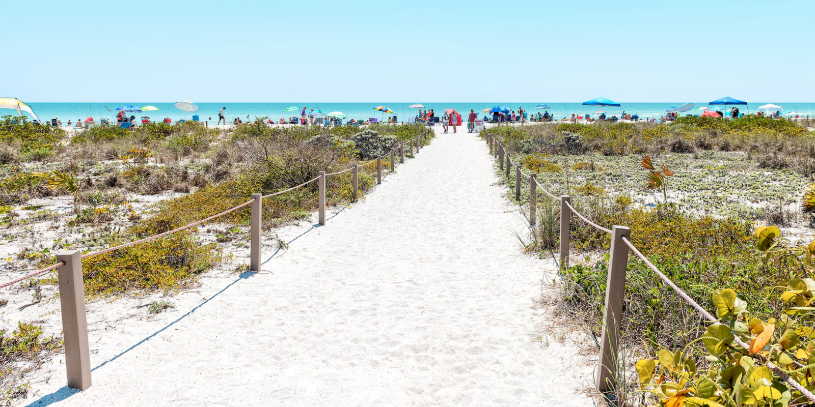 Beautiful Bowman's Beach on Sanibel Island